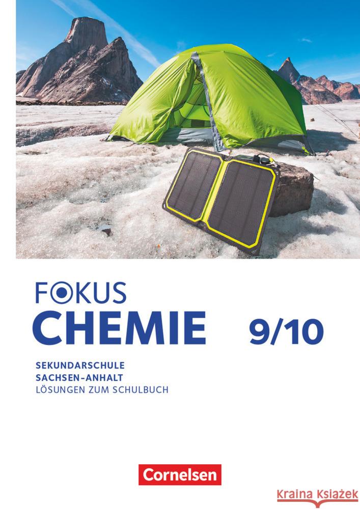 Fokus Chemie - Mittlere Schulformen - Sachsen-Anhalt 2023 - 9./10. Schuljahr  9783060114177 Cornelsen Verlag - książka