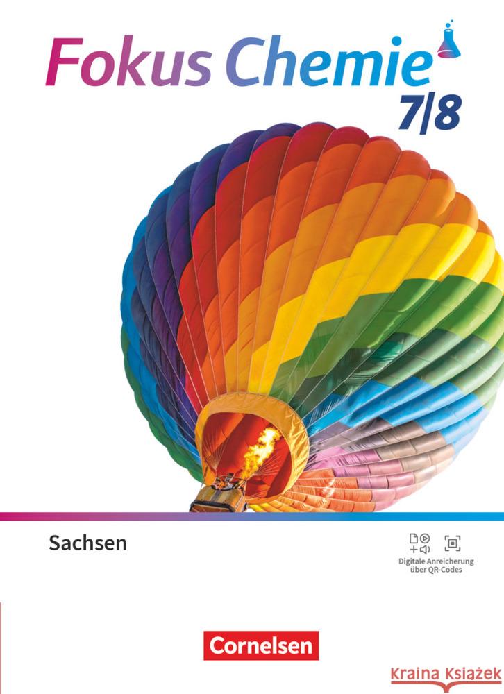 Fokus Chemie - Neubearbeitung - Gymnasium Sachsen - 7./8. Schuljahr  9783060159994 Cornelsen Verlag - książka