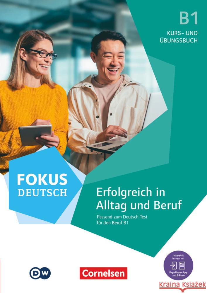 Fokus Deutsch - Allgemeine Ausgabe - B1 Schote, Joachim, Weimann, Gunther, Maenner, Dieter 9783061232139 Cornelsen Verlag - książka