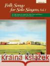 Folk Songs for Solo Singers, Vol. 1 Jay Althouse 9780882848754 Alfred Publishing Co Inc.,U.S.