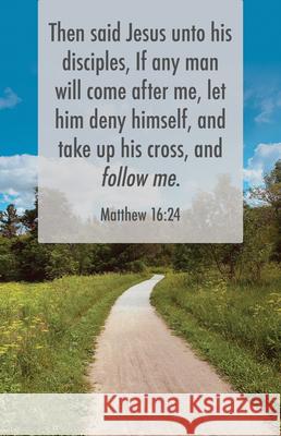 Follow Me Bulletin (Pkg 100) General Worship  9781430084662 Broadman Church Supplies - książka