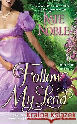 Follow My Lead Kate Noble 9780425241516 Berkley - książka