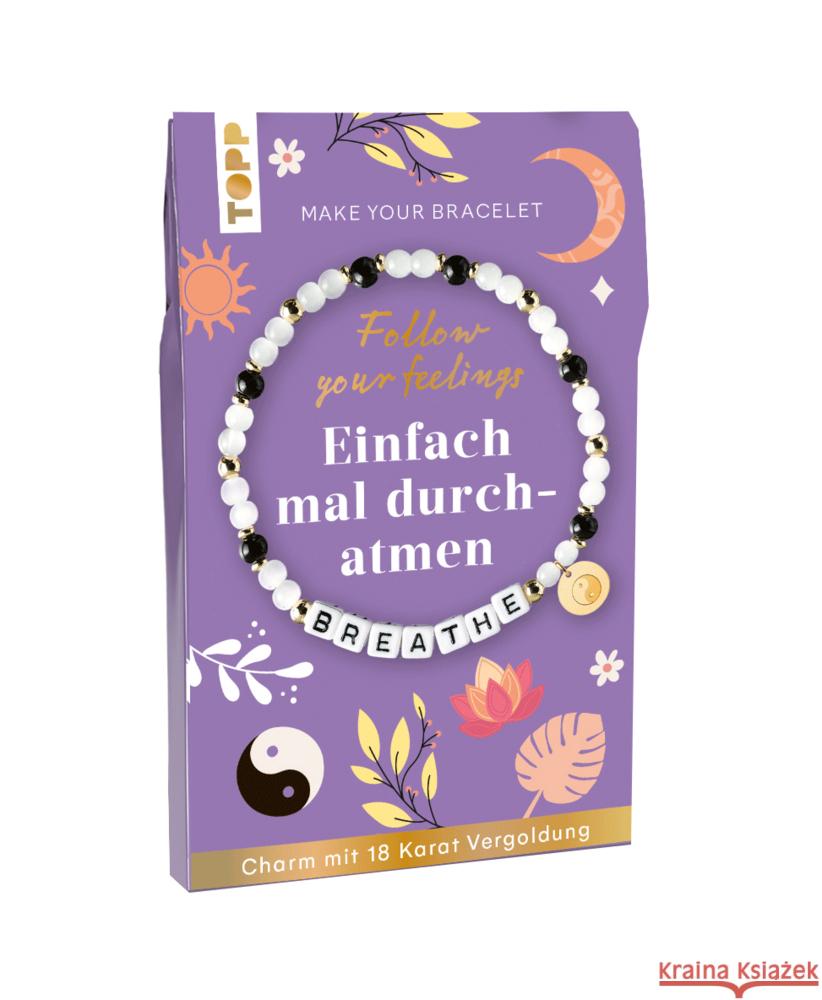 Follow your Feelings - Make your bracelet - Schmuckset Breathe frechverlag 4007742186876 Frech - książka