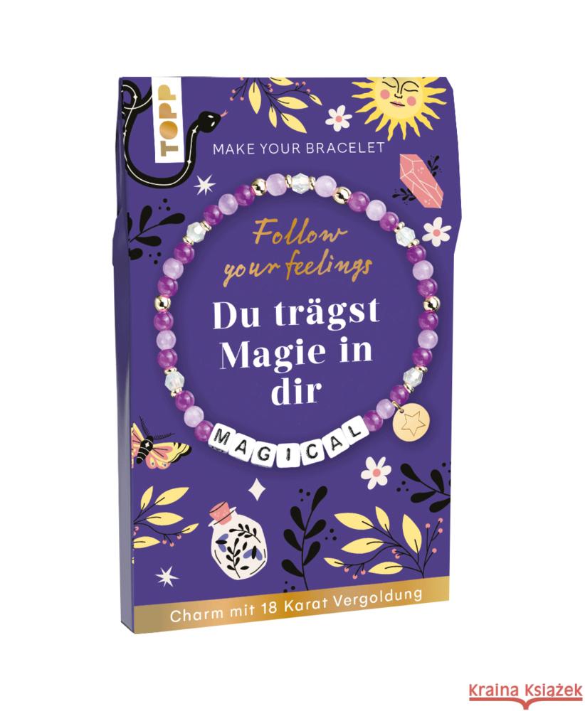 Follow your Feelings - Make your bracelet - Schmuckset Magical frechverlag 4007742186821 Frech - książka