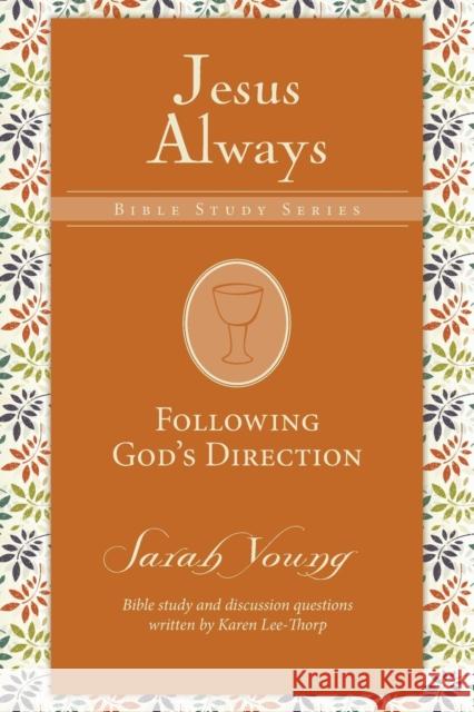 Following God's Direction Sarah Young 9780310091356 Thomas Nelson - książka