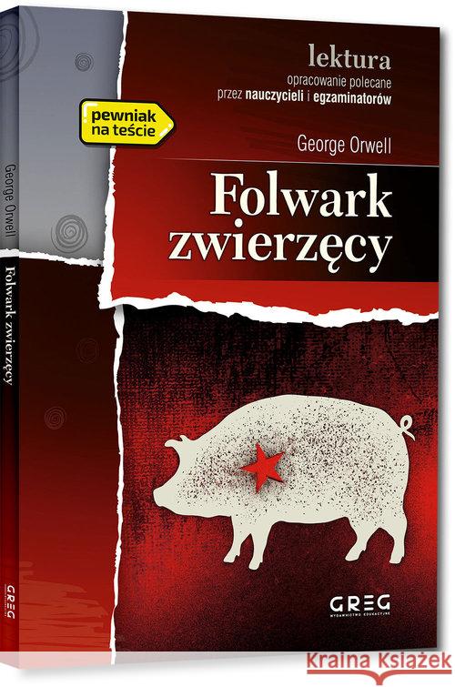 Folwark zwierzęcy Orwell George 9788381860055 Greg - książka