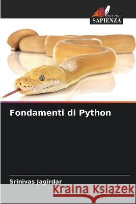 Fondamenti di Python Srinivas Jagirdar 9786205875476 Edizioni Sapienza - książka