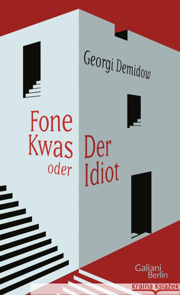 Fone Kwas oder Der Idiot Demidow, Georgi 9783869712888 Kiepenheuer & Witsch - książka