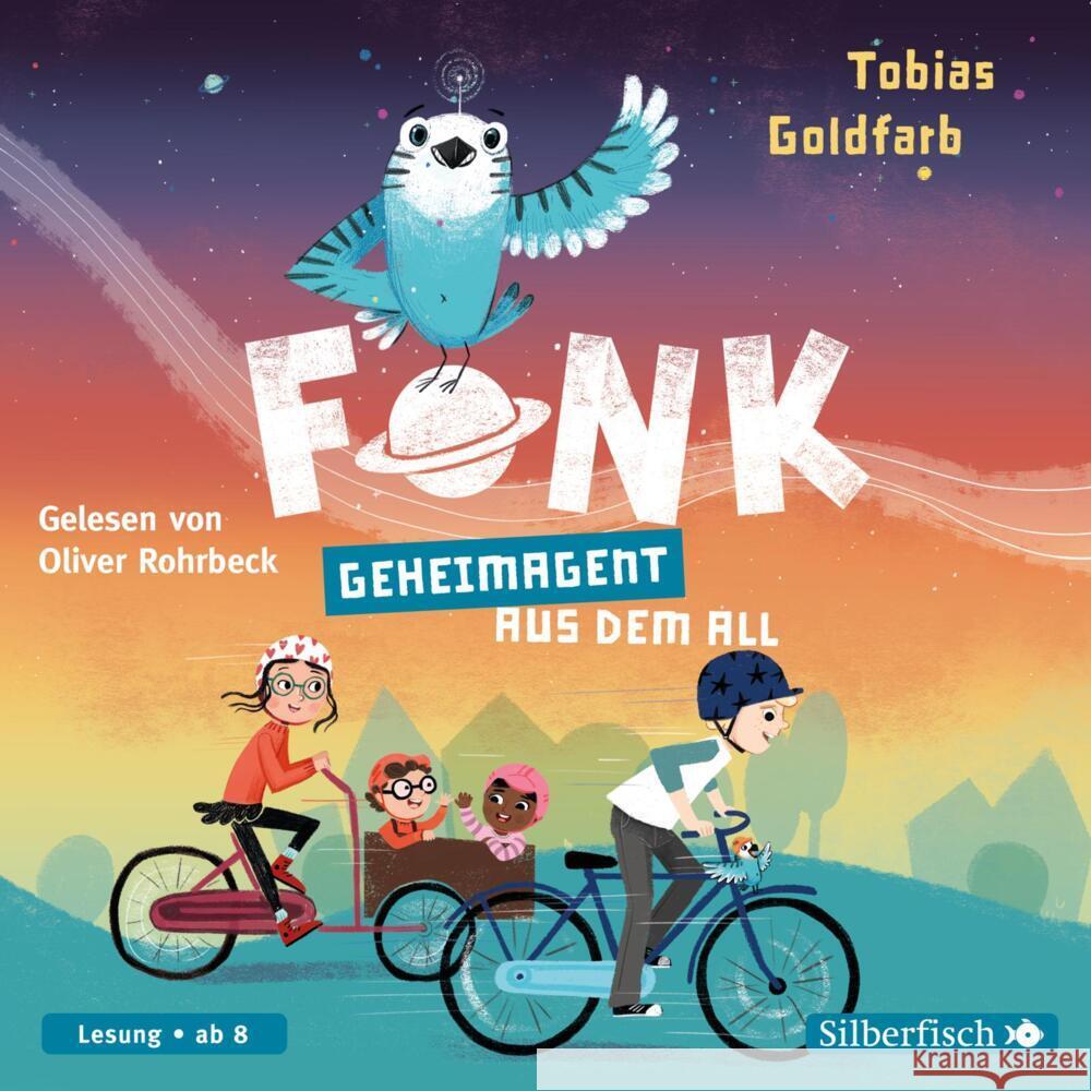 Fonk 1: Geheimagent aus dem All, 2 Audio-CD Goldfarb, Tobias 9783745603101 Silberfisch - książka