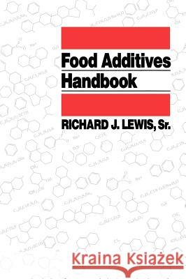 Food Additives Handbook Richard J. Lewis 9780442205089 Kluwer Academic Publishers - książka