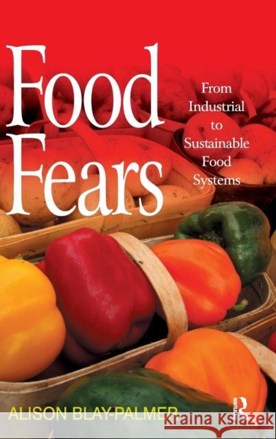 Food Fears: From Industrial to Sustainable Food Systems Blay-Palmer, Alison 9780754672487 Ashgate Publishing Limited - książka