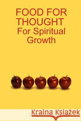 FOOD FOR THOUGHT for Spiritual Growth Anita Demeulenaere 9781304746092 Lulu.com - książka