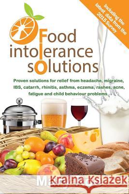 Food Intolerance Solutions Mary Roe 9781910819937 Filament Publishing - książka