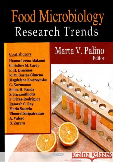 Food Microbiology Research Trends Lyndal S Whitnall 9781600217234 Nova Science Publishers Inc - książka