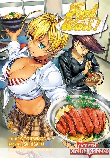 Food Wars - Shokugeki No Soma. Bd.4 Tsukuda, Yuto 9783551777270 Carlsen - książka