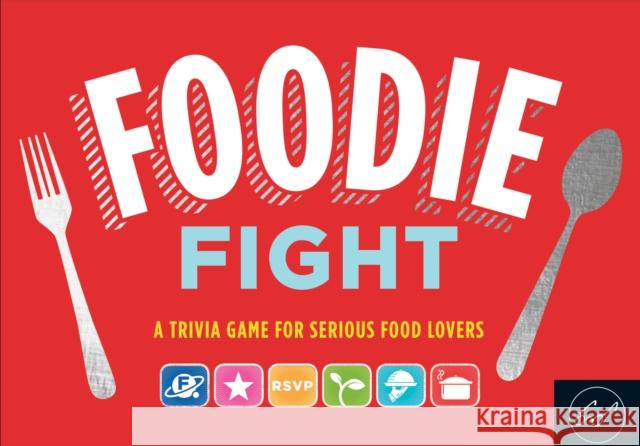 Foodie Fight (Trivia Game for Adults, Family Trivia Games, Gift for Food Lovers): A Trivia Game for Serious Food Lovers (Board Game for Adults Who Lov Lock, Joyce 9781452169477 Chronicle Books - książka