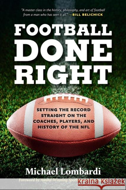 Football Done Right Michael Lombardi 9798894141428 Running Press Adult - książka