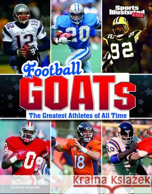 Football Goats: The Greatest Athletes of All Time Bruce Berglund 9781666321623 Capstone Press - książka