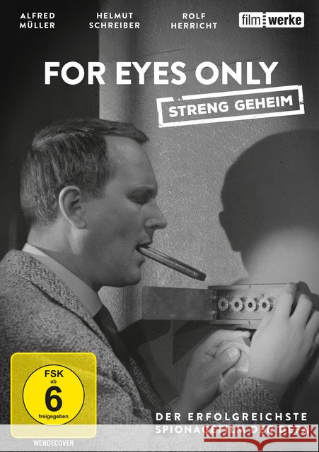 For eyes only, 1 DVD Müller, Alfred, Schreiber, Helmut, Herricht, Rolf 4028951181148 VZ-Handelsgesellschaft - książka
