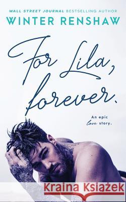 For Lila, Forever Winter Renshaw 9781095698211 Independently Published - książka