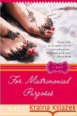 For Matrimonial Purposes Kavita Daswani 9780452285521 Penguin Adult Hc/Tr - książka