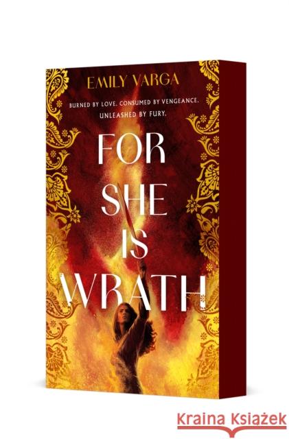For She Is Wrath Emily Varga 9781250878687 Wednesday Books - książka