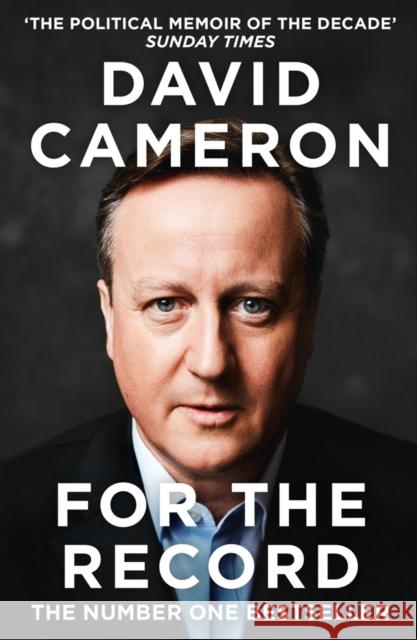 For the Record David Cameron 9780008239329 HarperCollins Publishers - książka