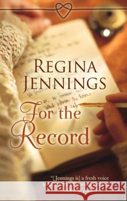 For the Record Regina Jennings 9781410496348 Thorndike Press Large Print - książka