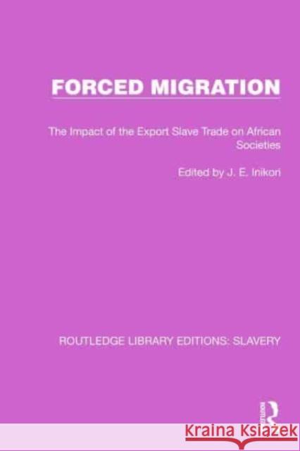 Forced Migration  9781032330419 Taylor & Francis Ltd - książka