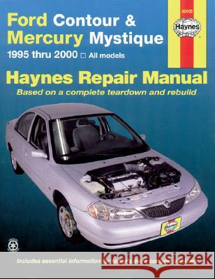 Ford Contour and Mercury Mystique, 1995-2000 Haynes Publishing                        Mark Jacobs 9781563923999 Haynes Publications - książka