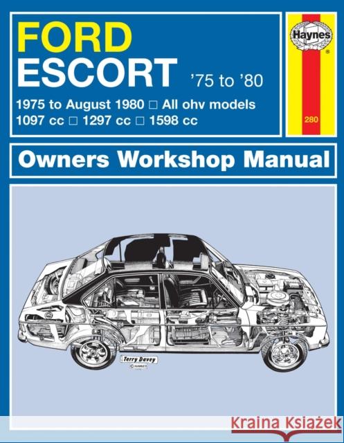 Ford Escort Owner's Workshop Manual: 75-80 Haynes Publishing 9780857337382 Haynes Publishing Group - książka