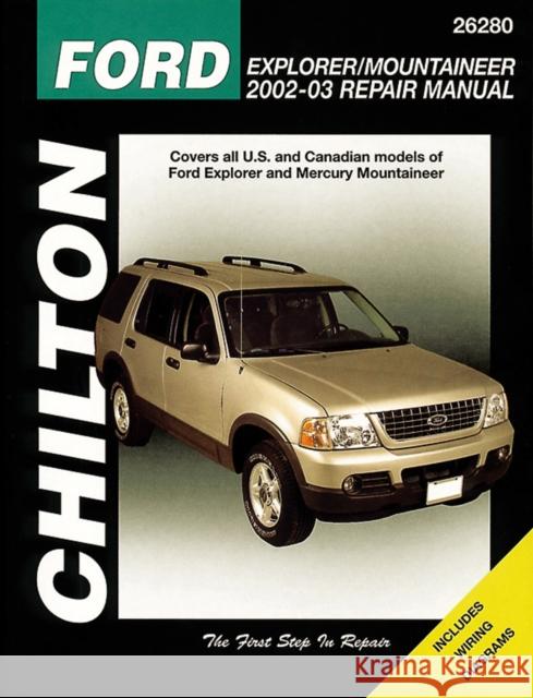 Ford Explorer & Mercury Mountainer 02-10 (Chilton) Haynes Publishing 9781563928369 Chilton Book Company - książka