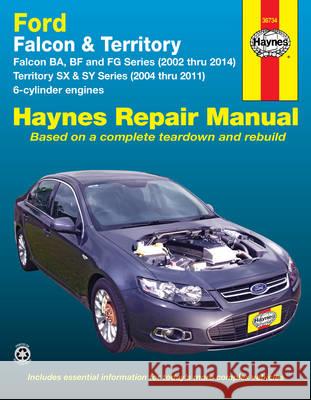 Ford Falcon Automotive Repair Manual 2002-2014  9781620920237  - książka