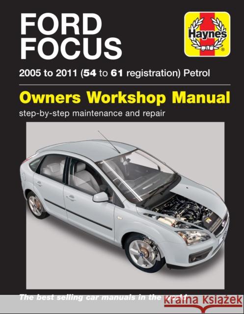 Ford Focus Petrol (05 - 11) 54 to 61 Haynes Repair Manual Haynes Publishing 9780857338709 HAYNES MANUALS - książka
