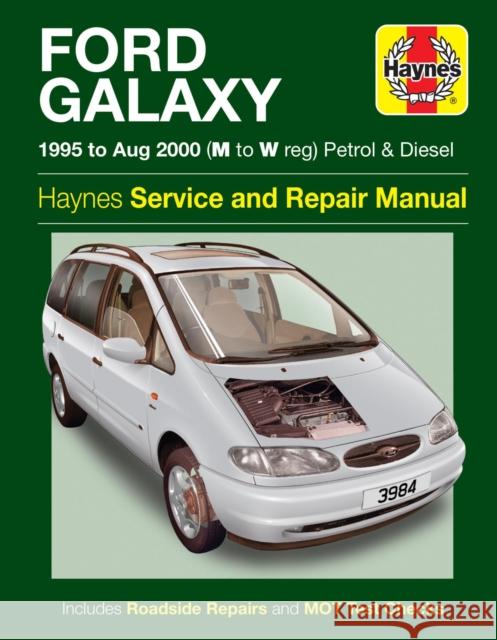 FORD GALAXY 95 TO 00  9781785214455 HAYNES MANUALS - książka
