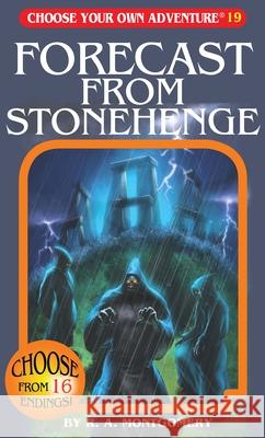 Forecast from Stonehenge [With 2 Trading Cards] R. A. Montgomery Wes Louie 9781933390192 Chooseco - książka