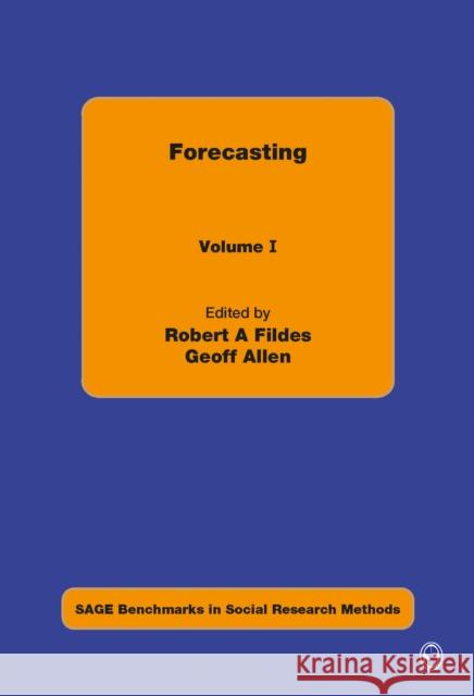 Forecasting Robert A. Fildes Geoff Allen 9781848607828 Sage Publications (CA) - książka