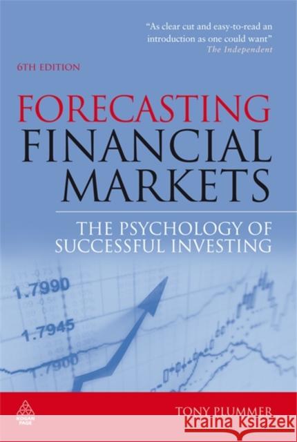 Forecasting Financial Markets: The Psychology of Successful Investing Plummer, Tony 9780749456375  - książka
