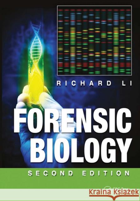 Forensic Biology Richard Li 9781032098791 CRC Press - książka