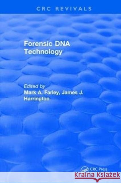 Forensic DNA Technology Mark A. Farley 9781315893020 Taylor and Francis - książka