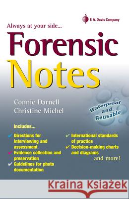 Forensic Notes Connie Darnell 9780803626522 F. A. Davis Company - książka