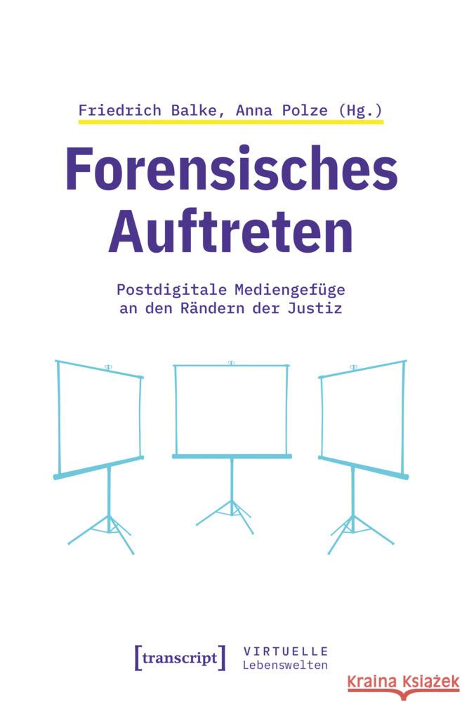 Forensisches Auftreten  9783837677195 transcript - książka