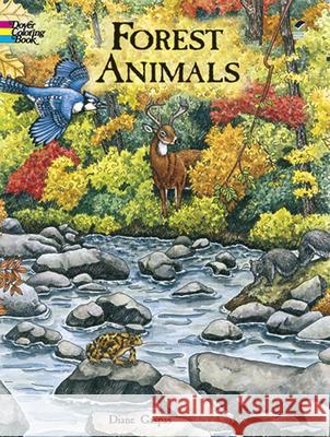 Forest Animals Colouring Book Gaspas Gaspas 9780486413167 Dover Publications Inc. - książka