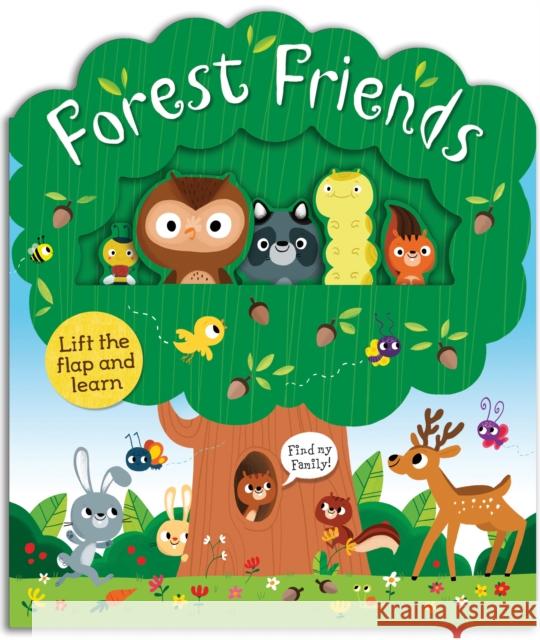 Forest Friends: A lift-and-learn book Roger Priddy 9780312527983 St. Martin's Publishing Group - książka