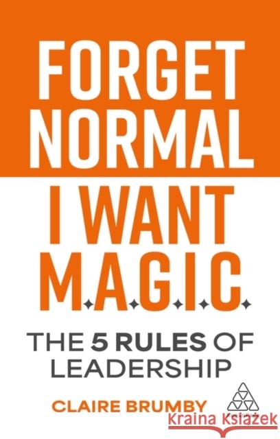 Forget Normal Claire Brumby 9781398625778 Kogan Page Ltd - książka