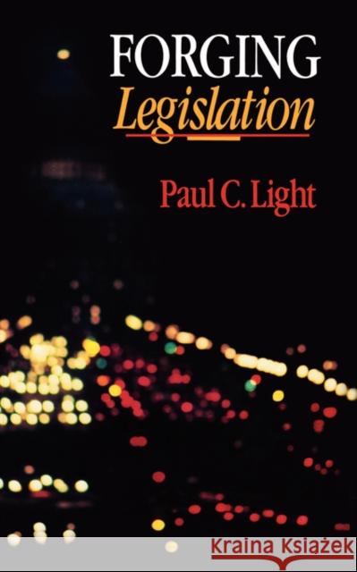 Forging Legislation Paul C. Light 9780393960716 W. W. Norton & Company - książka