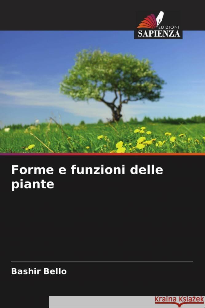 Forme e funzioni delle piante Bashir Bello 9786208086350 Edizioni Sapienza - książka