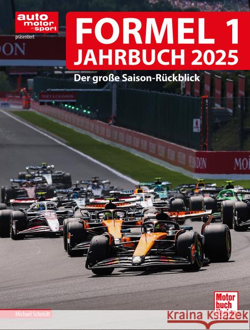 Formel 1 Jahrbuch 2025 Schmidt, Michael 9783613048034 Motorbuch Verlag - książka