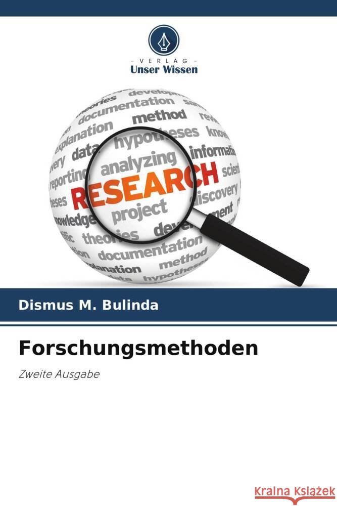 Forschungsmethoden Bulinda, Dismus M. 9786206319177 Verlag Unser Wissen - książka