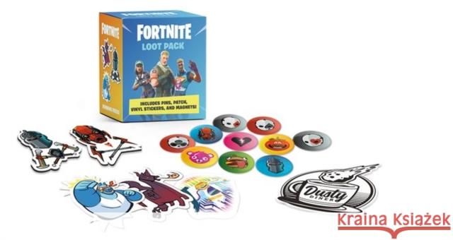 FORTNITE (Official) Loot Pack: Includes Pins, Patch, Vinyl Stickers, and Magnets! Epic Games 9780762468317 Running Press - książka